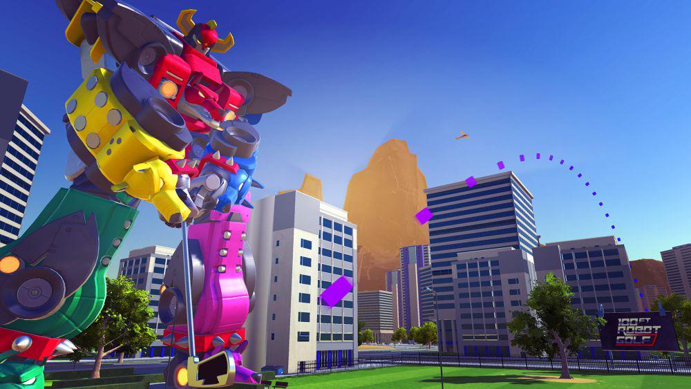 cuplikan 100FT Robot Golf (dok. No Goblin/100ft Robot Golf)