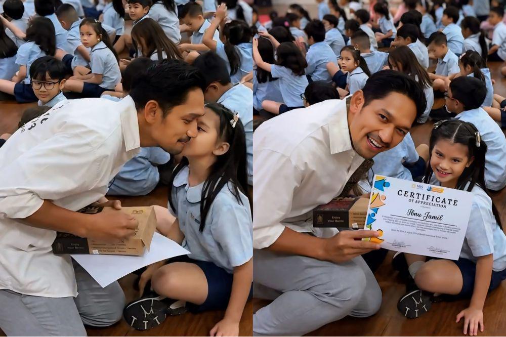 9 Momen Ibnu Jamil Jadi Guest Star di Sekolah Anak Sambung, Bikin Haru