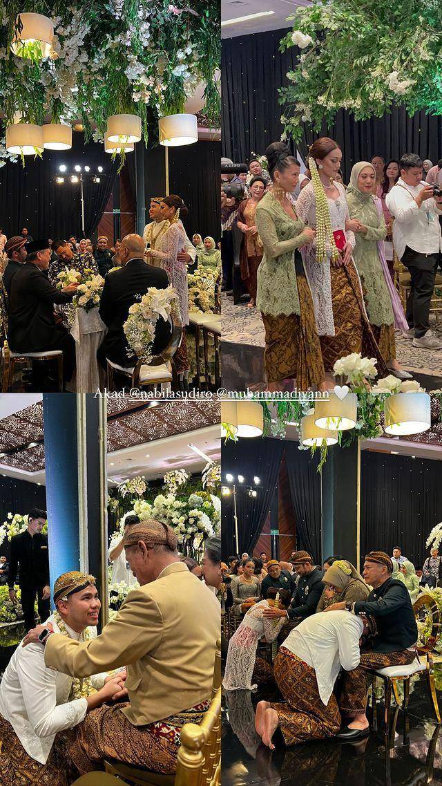 potret akad nikah Nabila Sudiro (instagram.com/queenamiendra)