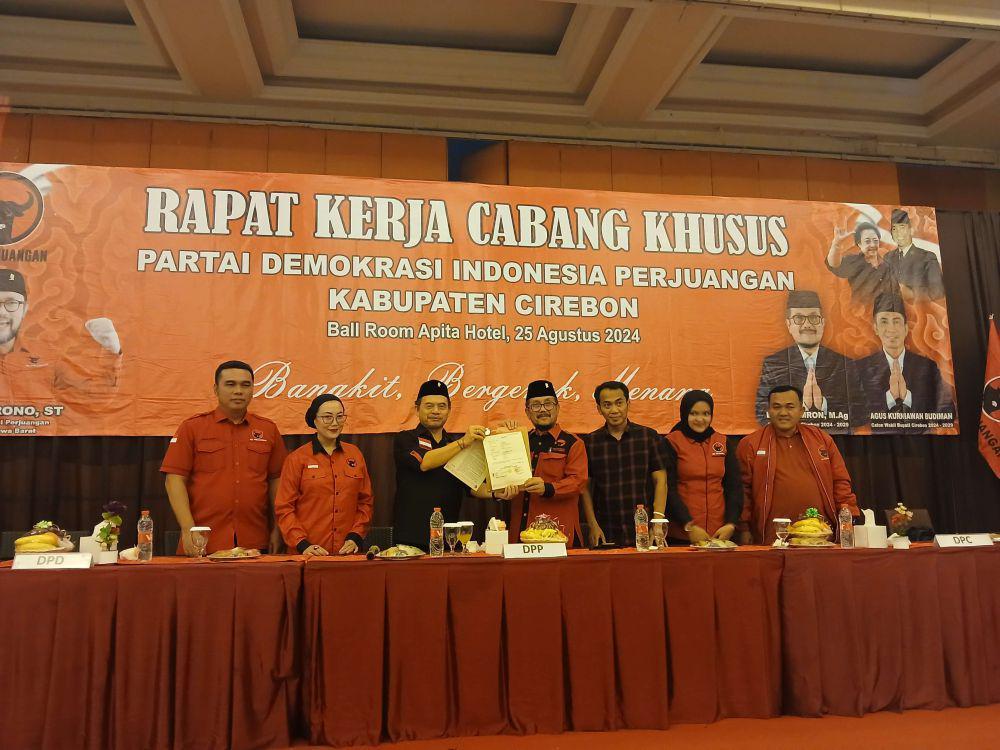 PDIP Usung Imron-Agus untuk Pilkada Kabupaten Cirebon