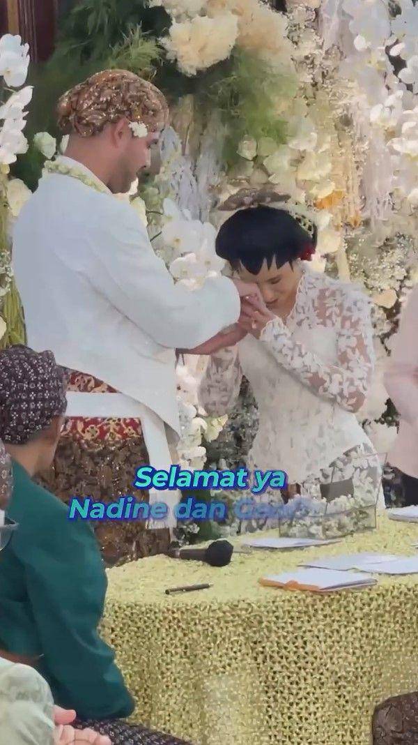 potret akad nikah Nadine anak Susi Pudjiastuti (instagram.com/erickthohir)