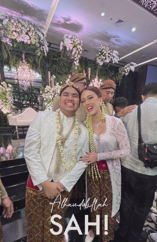 potret akad nikah Nabila Sudiro (instagram.com/catherinedewi)