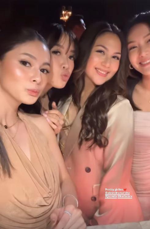 Jessica Mila di pernikahan Clarissa Tanoe (Instagram.com/jscmila)
