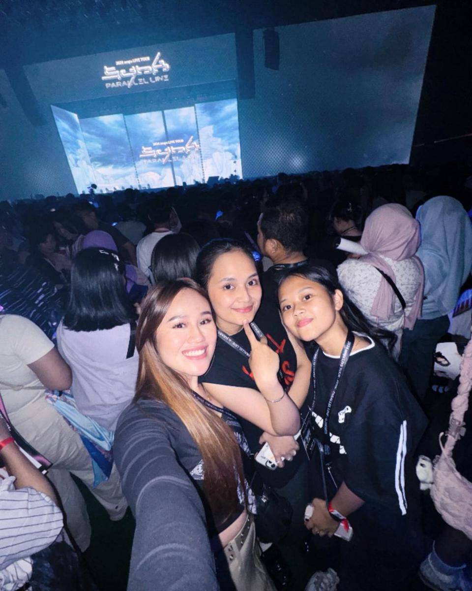 potret Rani DA nonton konser aespa (instagram.com/da3_rani)