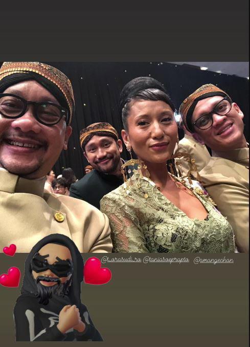 keluarga Sudiro di pernikahan Ivan-Nabila (Instagram.com/togasudiro)