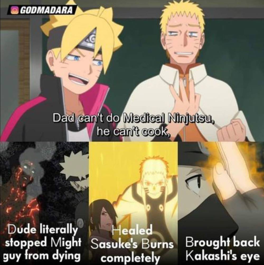 potret meme Boruto kena roasting (reddit.com/user/sheikhhassanwaqar)