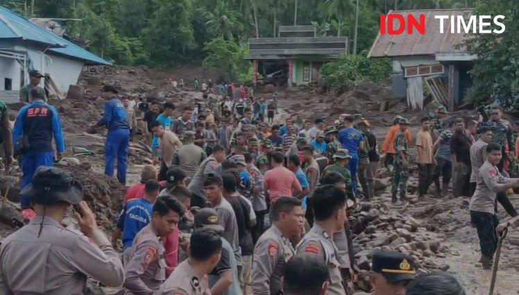 Banjir Bandang di Kota Ternate: 11 Orang Tewas, Puluhan Rumah Hancur