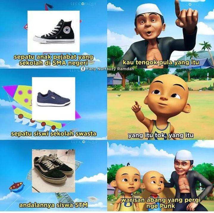 meme anak SMK (instagram.com/lawakscience)