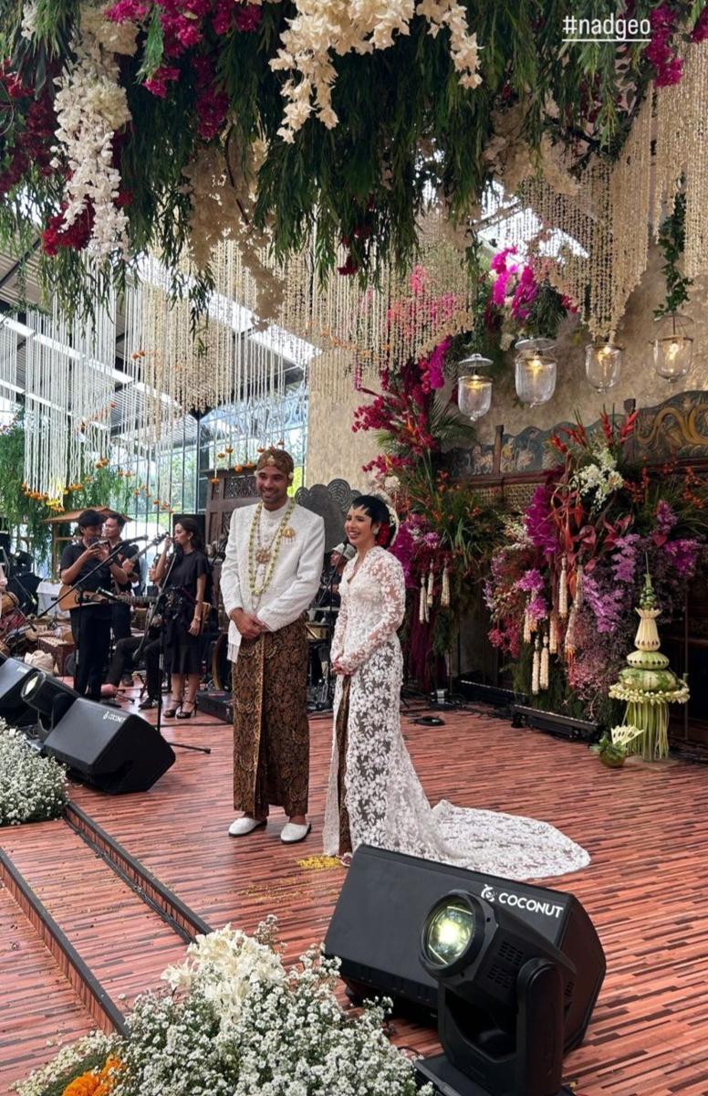 Pernikahan Nadine Kaiser, anak Susi Pudjiastuti. (Instagram.com/ellysa_mysn)