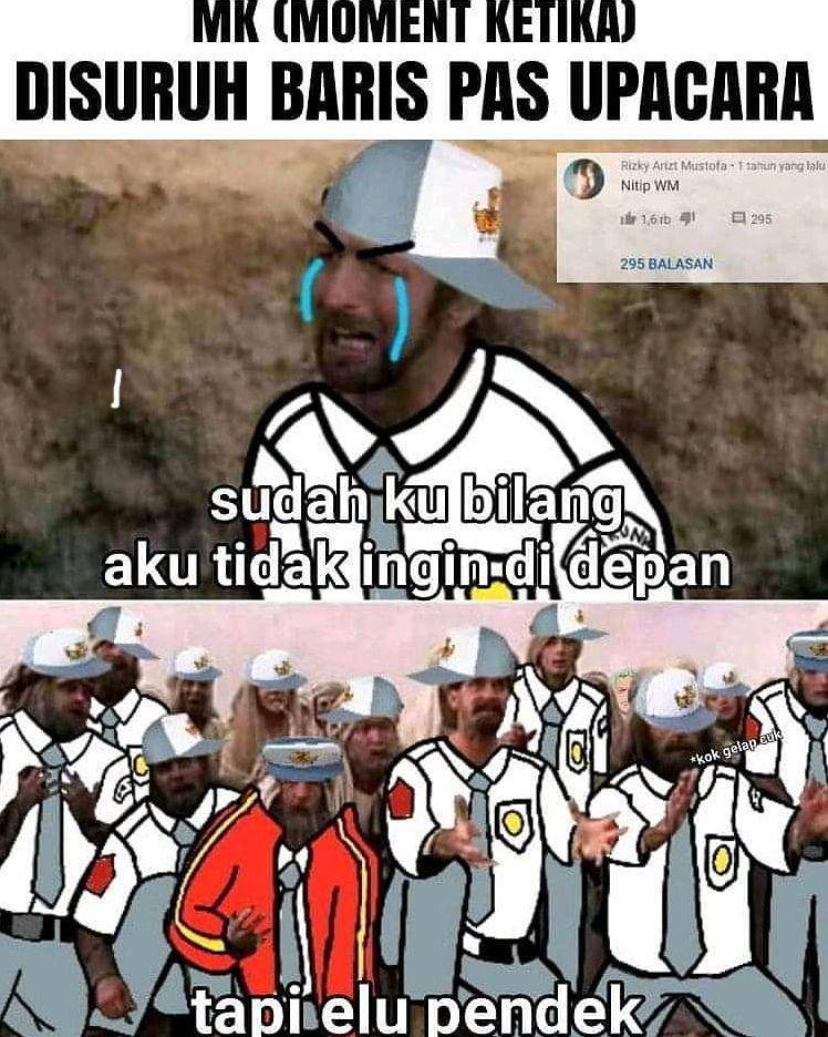 meme upacara (instagram.com/polosanmeme.in)