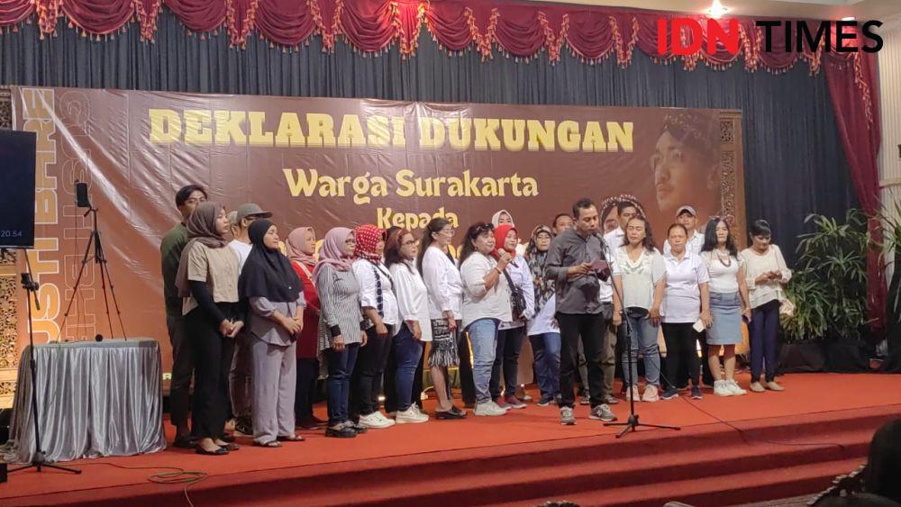 Jelang Pendaftaran Cawali, Gusti Bhre Dapat Dukungan dari Warga Solo