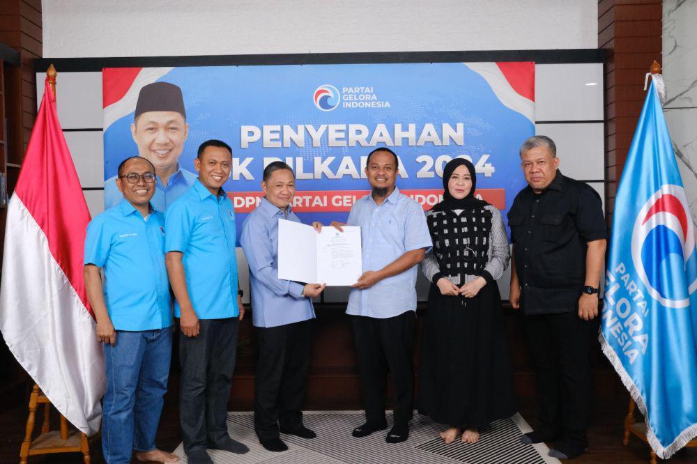 Partai Gelora Resmi Usung Sudirman - Fatma di Pilgub Sulsel 2024