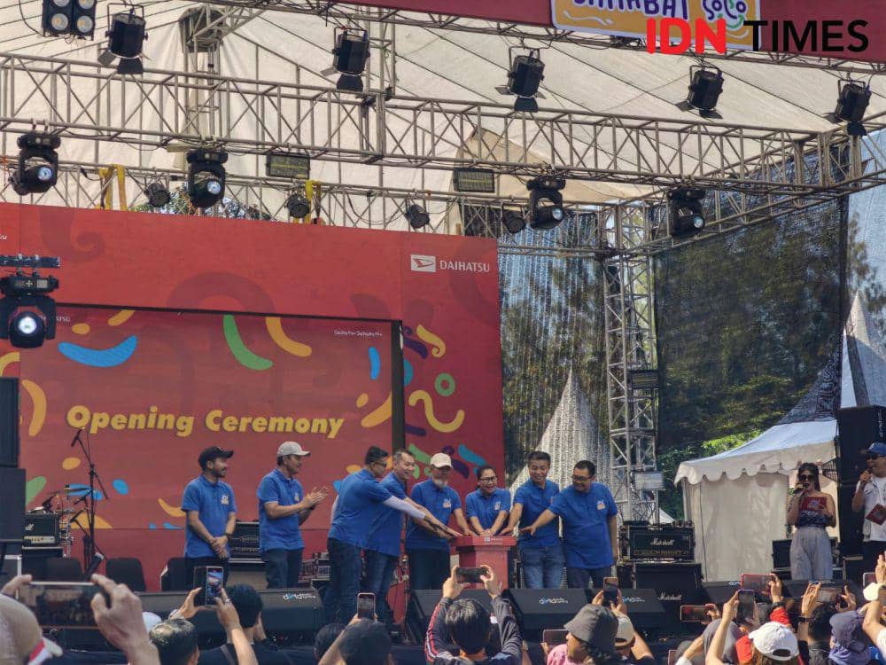 Acara Daihatsu Kumpul Sahabat di Kota Solo. (IDN Times/Larasati Rey)