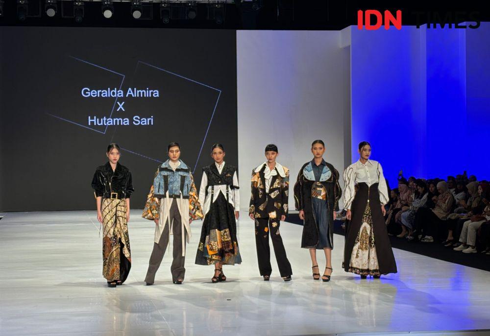 Geralda Angkat Sumbu Imajiner dalam Karyanya di Jogja Fashion Week