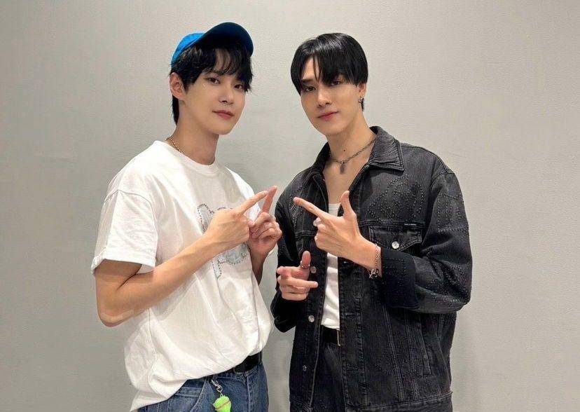 potret Nani Hirunkit bersama Doyoung NCT (instagram.com/hirunkit_)
