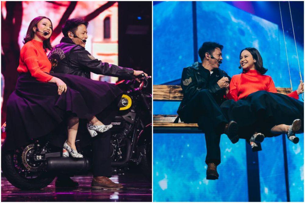 8 Potret Duet Rossa dan Ariel Noah di Ulang Tahun RCTI, Romantis!