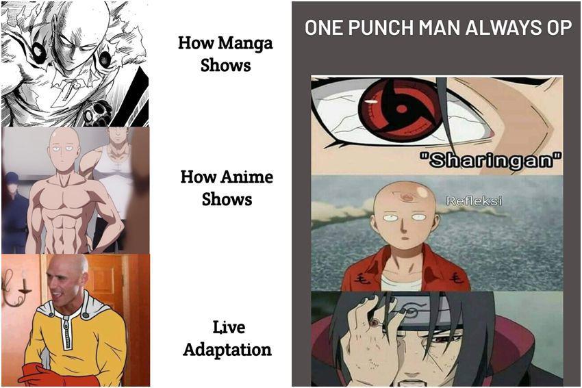 8 Meme Kocak Saitama dari One Punch Man, Gak Ada yang Bisa Lawan