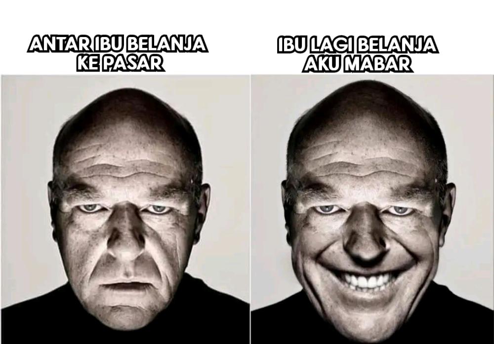 meme nganter mak ke pasar (dok. pribadi/Iip Afifullah)