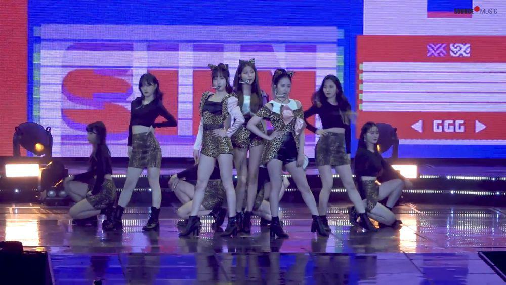 Yuju, Sowon, dan SinB membawakan "Monday Blues" (youtube.com/@gfrdofficial)