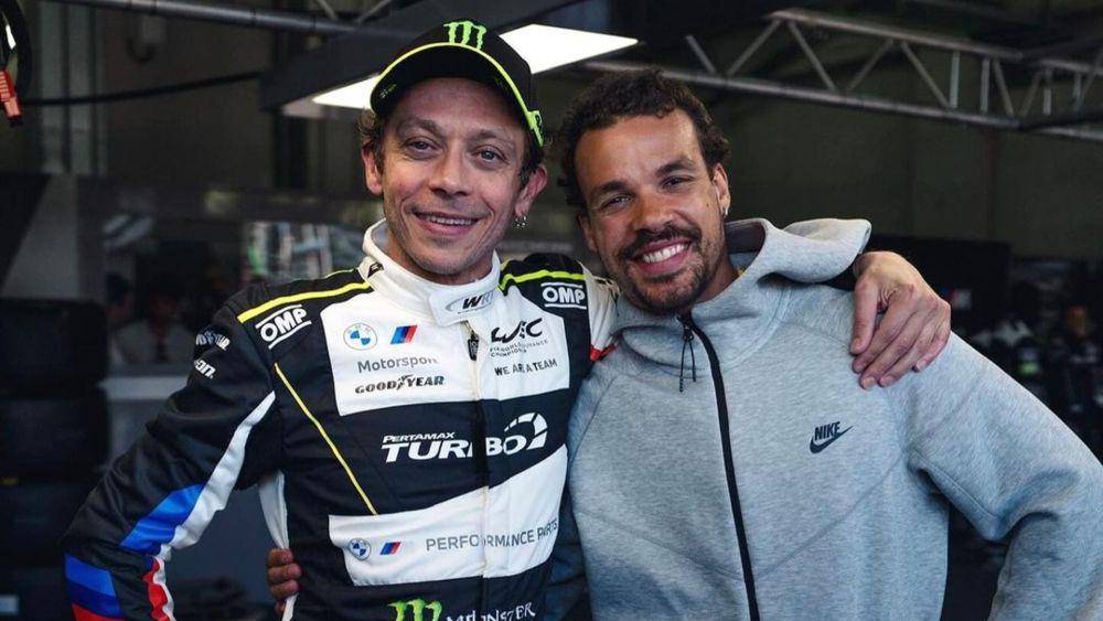 Valentino Rossi (kiri) dan Franco Morbidelli (instagram.com/vr46ridersacademyofficial)