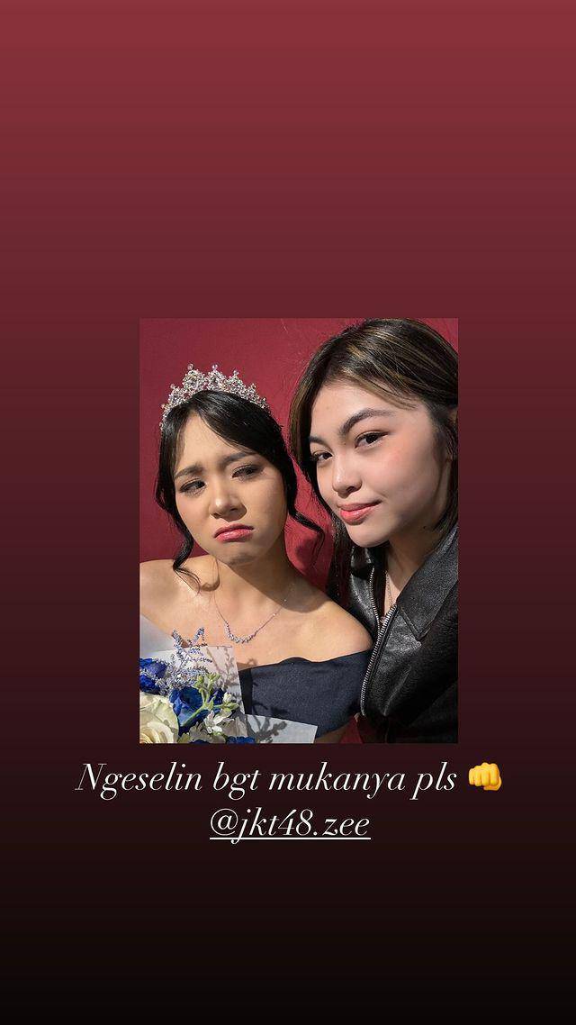 Gabriel Angelina dan Azizi Asadel eks JKT48 (instagram.com/gbiyel)