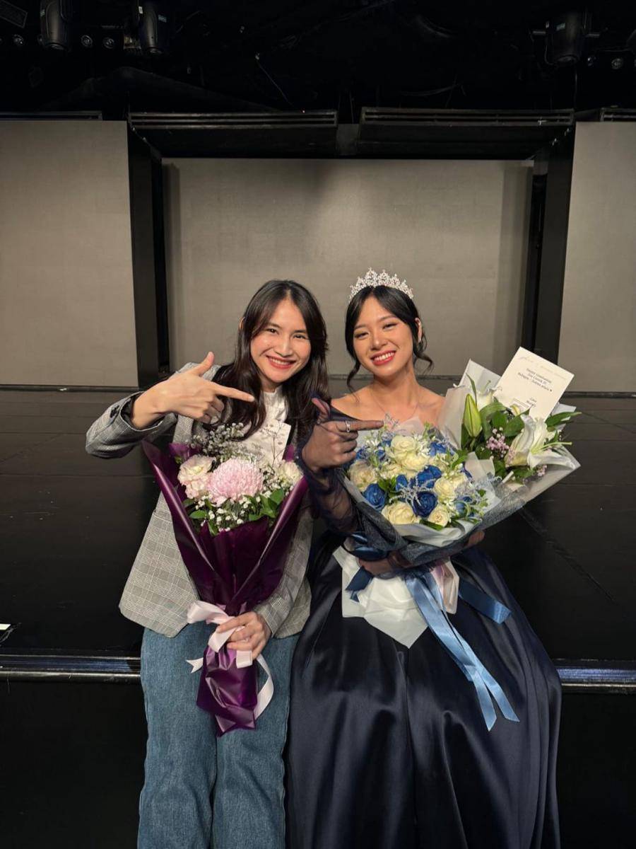 Frieska Laksani dan Azizi Asadel eks JKT48 (x.com/thisfrieska)