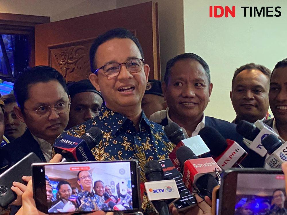 Anies Baswedan Datang ke Deklarasi Ormas Gerakan Rakyat