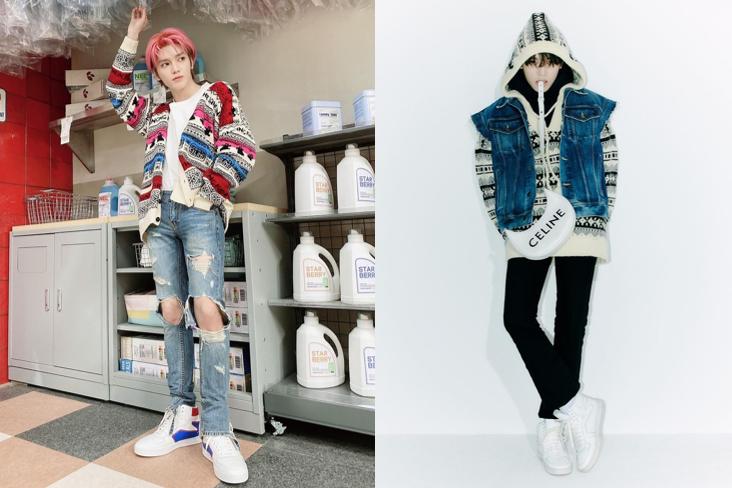 12 Ide Padu Padan Knitwear ala Taeyong NCT, Super Keren!
