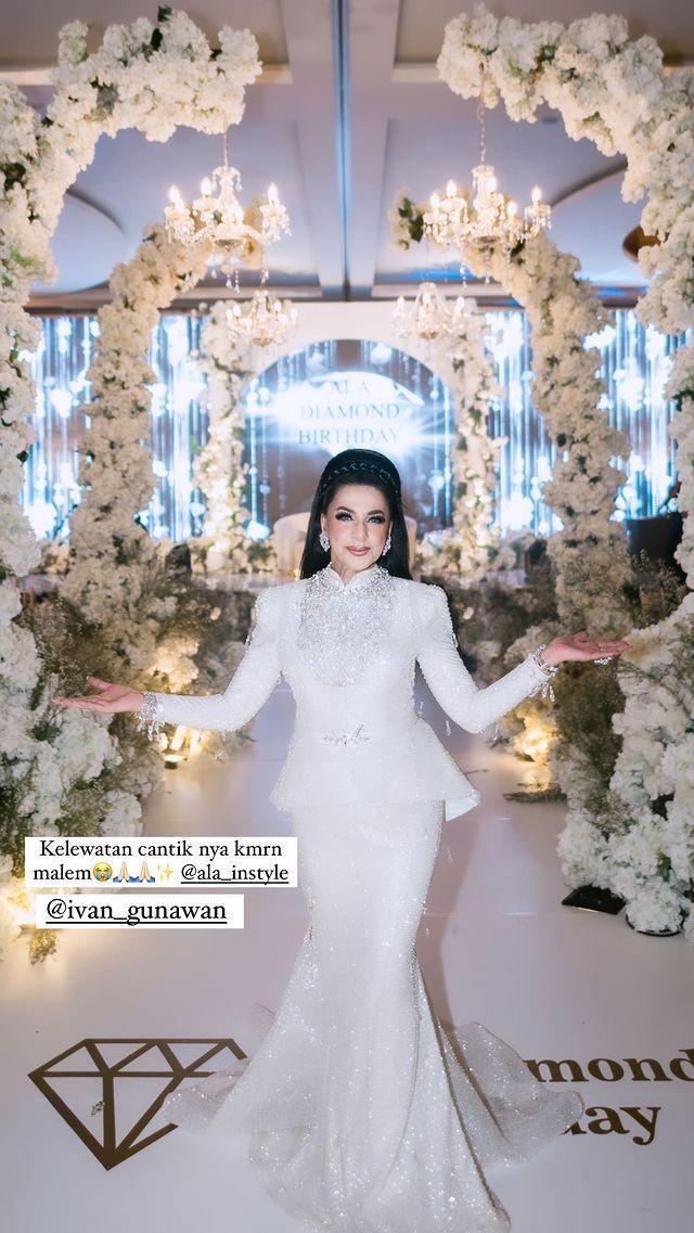 ulang tahun Bu Ala (Instagram.com/tasyiiathasyia)
