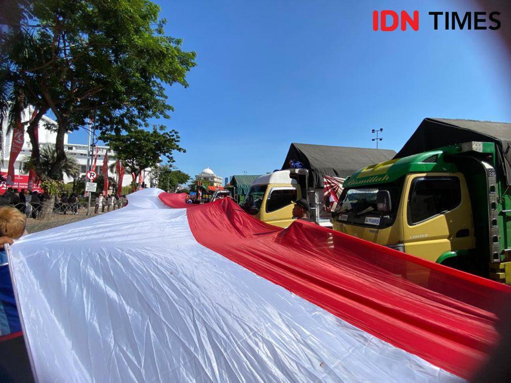 500 Sopir Kepung Kantor Gubernur Jatim Bawa 5 Tuntutan