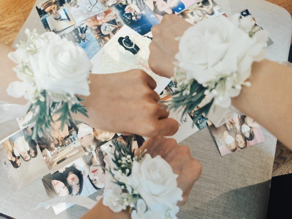 potret bridal shower Song Ji Eun (instagram.com/bimil_jieun)