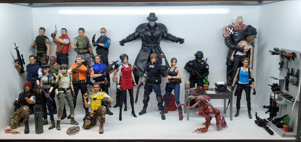 potret koleksi Figur Aksi Resident Evil (reddit.com/user/FlopsMcDoogle)