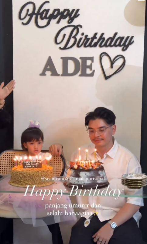 ulang tahun Amala putri Irish Bella (Instagram.com/_irishbella_)