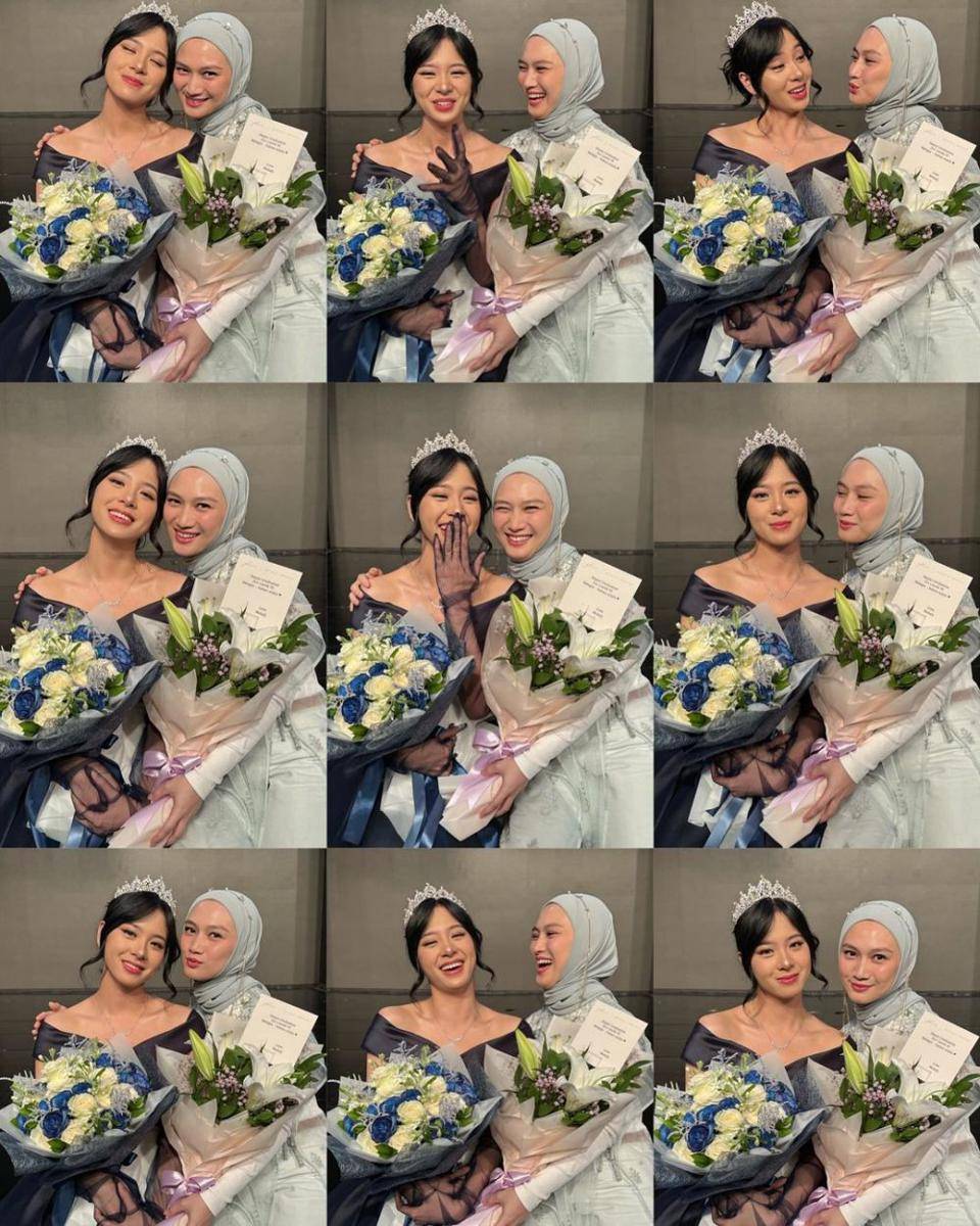 Melody Laksani dan Azizi Asadel eks JKT48 (instagram.com/melodylaksani92)