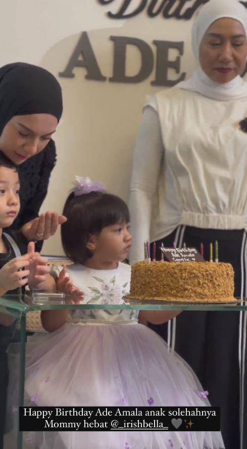 ulang tahun Amala putri Irish Bella (Instagram.com/_irishbella_)
