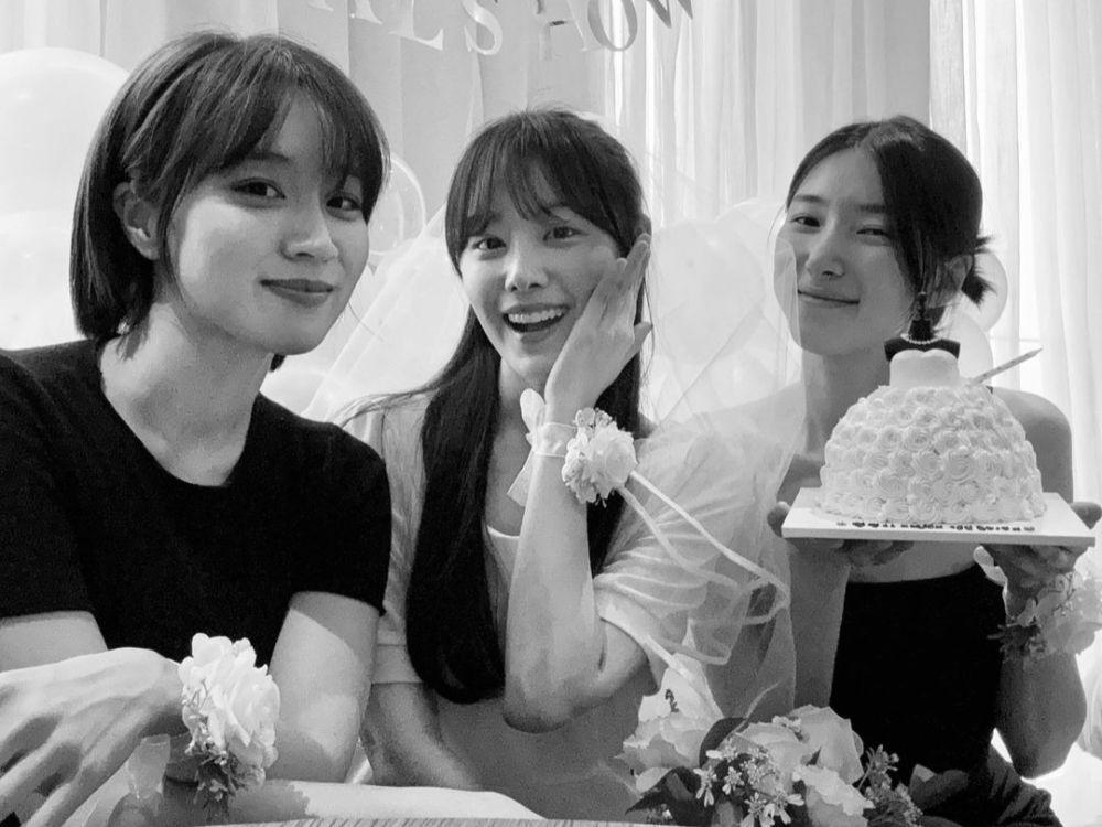 potret bridal shower Song Ji Eun (instagram.com/muerhaooj)