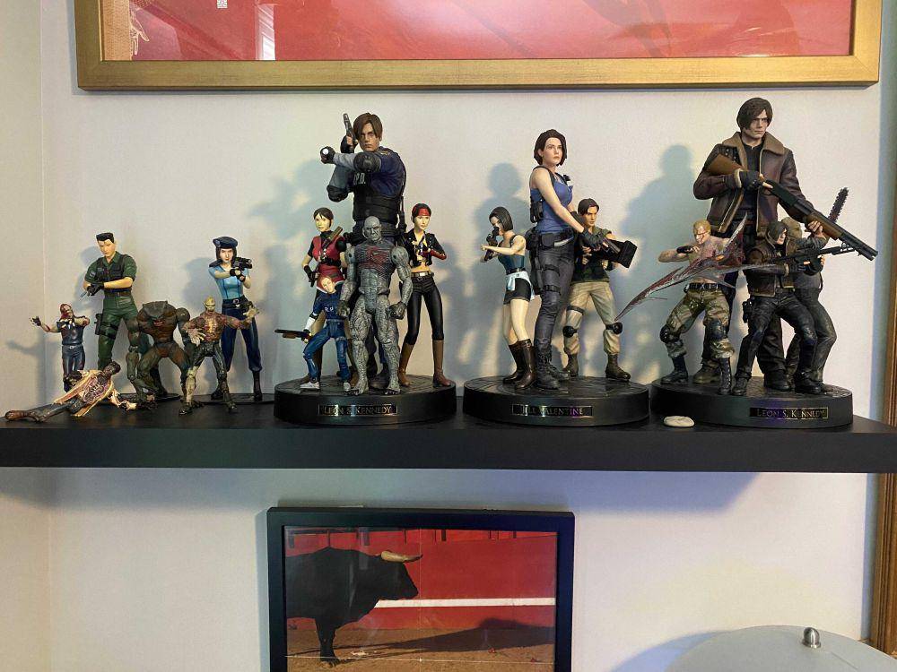 potret koleksi Figur Aksi Resident Evil (reddit.com/user/Fromsinkingsand)