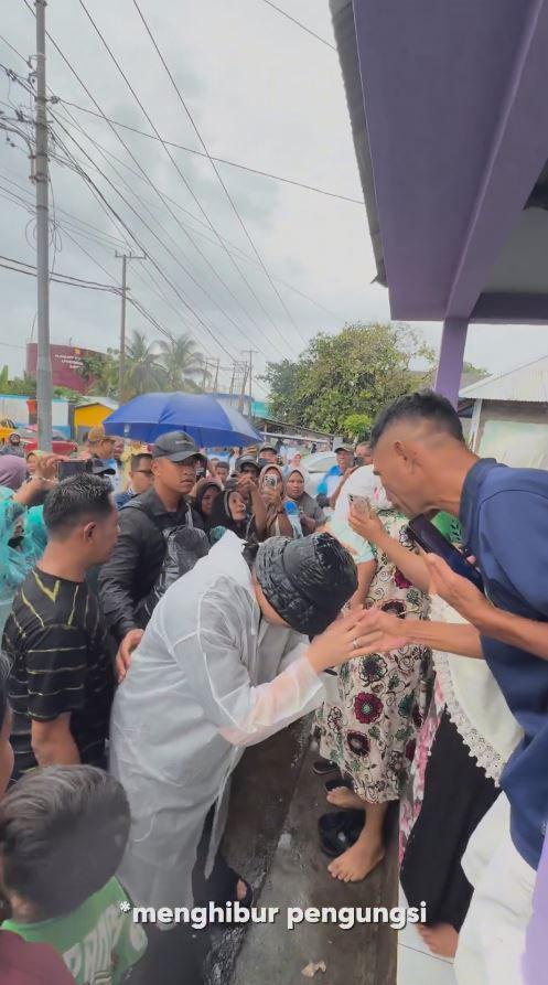 Atta bantuan untuk Ternate (Instagram.com/attahalilintar)