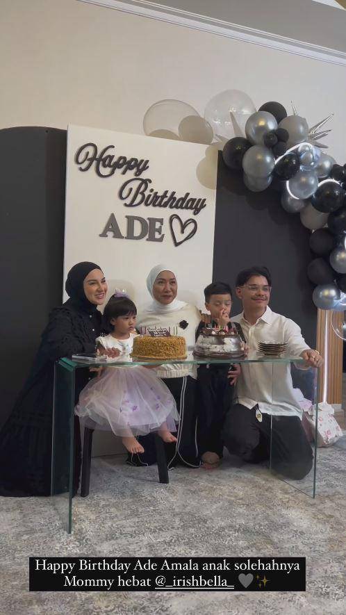 ulang tahun Amala putri Irish Bella (Instagram.com/_irishbella_)