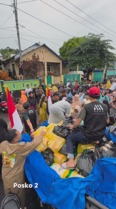 Atta bantuan untuk Ternate (Instagram.com/attahalilintar)