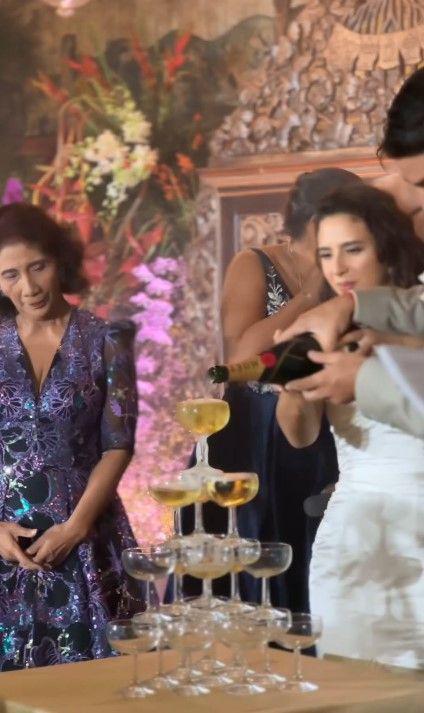 potret resepsi pernikahan Nadine Kaiser (instagram.com/ashleyclarisew)