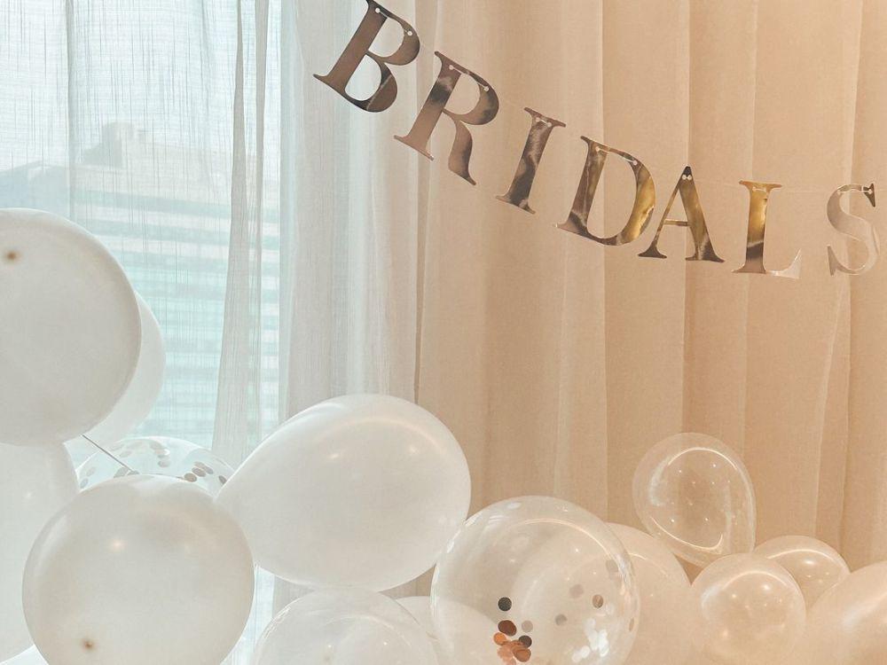 potret bridal shower Song Ji Eun (instagram.com/bimil_jieun)