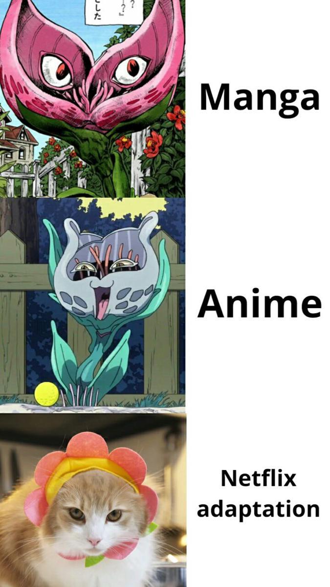 potret meme kocak anime live action (reddit.com/user/SebasChua)