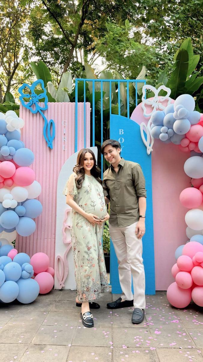 gender reveal Vicy dan Kevin Aprilio (Instagram.com/vicymelanie)