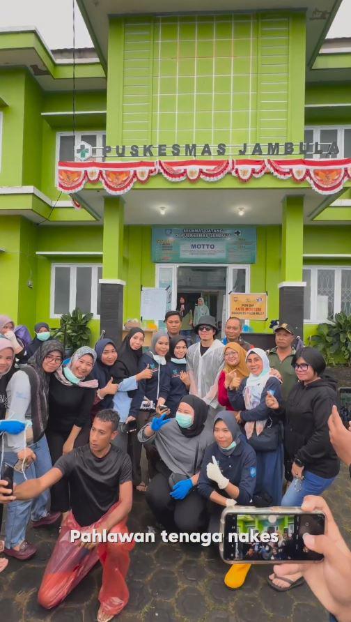 Atta bantuan untuk Ternate (Instagram.com/attahalilintar)