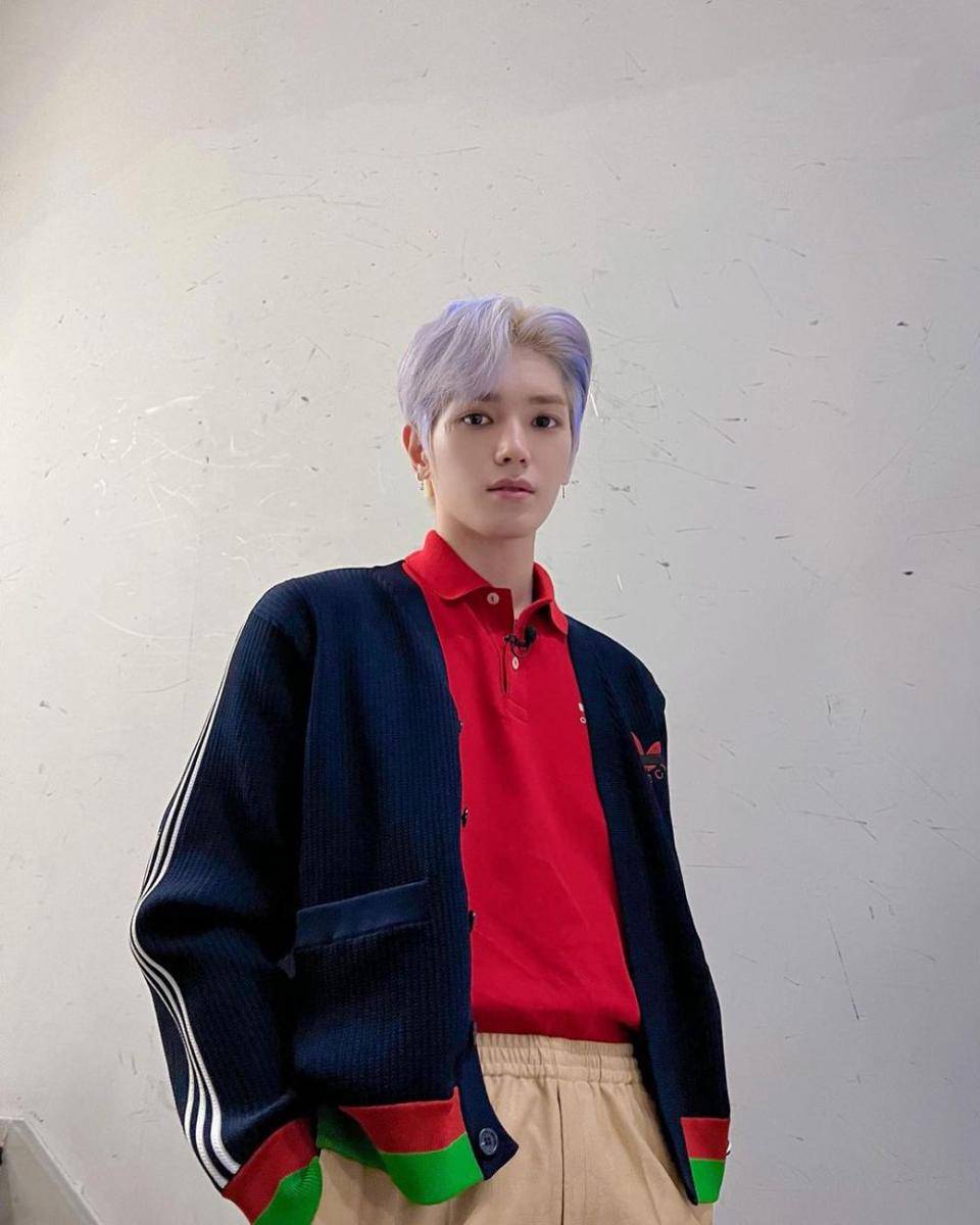 referensi layering outfit ala Taeyong NCT (instagram.com/taeoxo_nct)