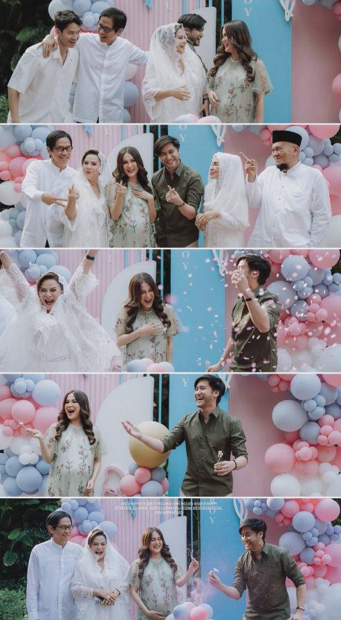 gender reveal Vicy dan Kevin Aprilio (Instagram.com/vicymelanie)