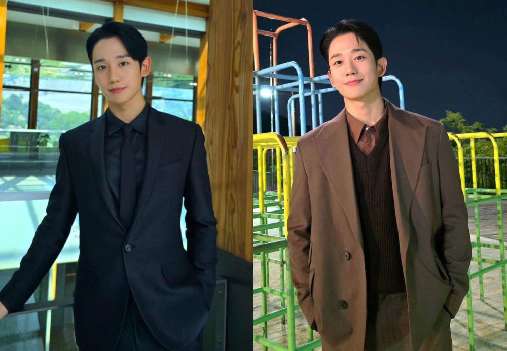potret Jung Hae In di balik layar drama Love Next Door (instagram.com/holyhaein)