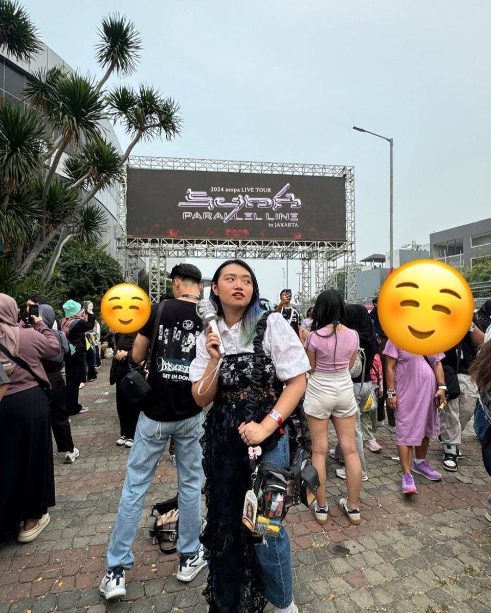 OOTD nonton konser K-pop (instagram.com/jw2213)