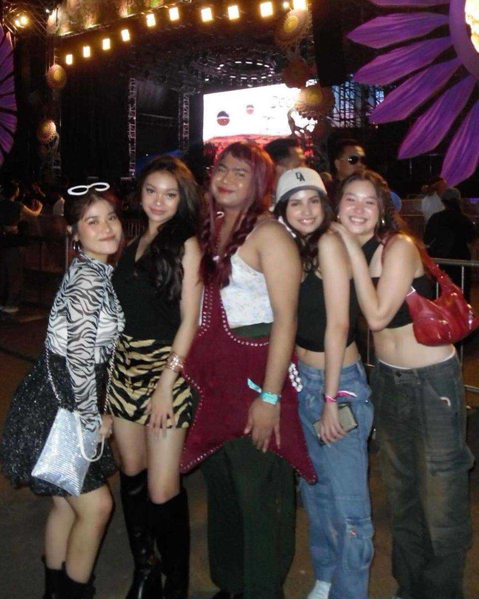 potret Naura Ayu nonton Lalala Fest 2024 (instagram.com/naura.ayu)